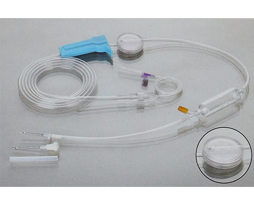 Disposable precise infusion set with needle(2)